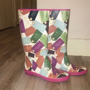 Coach Rain Boots